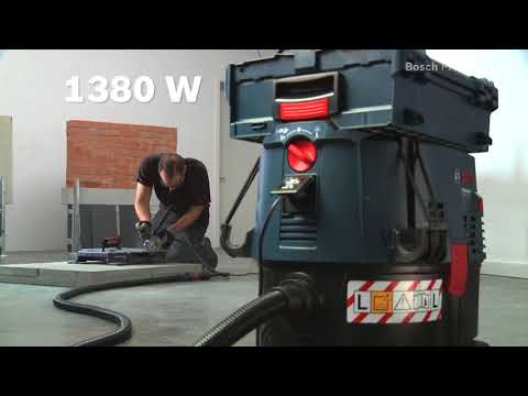 Dulkių siurblys Bosch GAS 35 L SFC+ Professional video