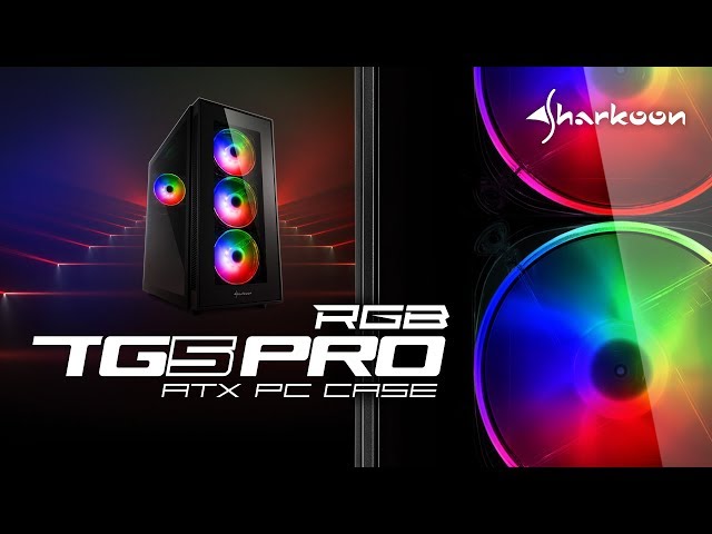 Vỏ Case Sharkoon TG5 PRO RGB 