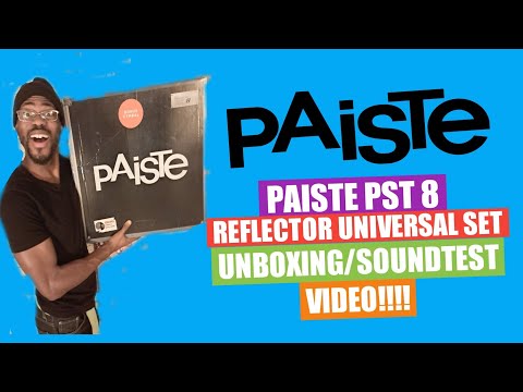 Paiste PST 8 Reflector Universal Set Unboxing/Soundtest!