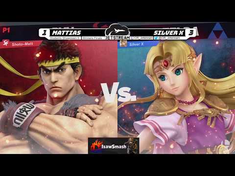 Students Showdown 5 Winners Finals - Mattias (Ryu) Vs. Silver X (Zelda) Smash Ultimate - SSBU