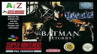 A to Z of SNES games - BATMAN RETURNS