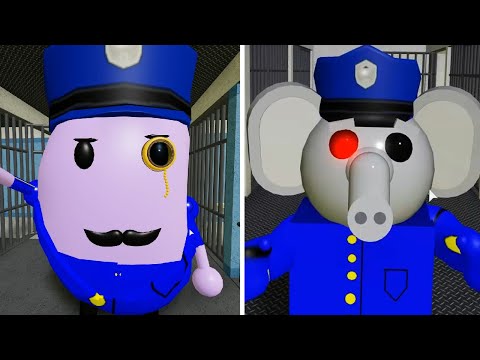 ROBLOX PIGGY 2 OFFICER NEW VS OFFICER MR P JUMPSCARE