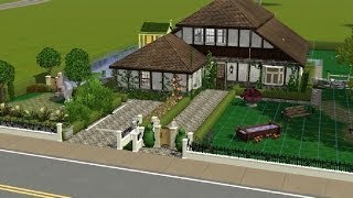 preview picture of video 'Let's build a Sims 3 house photos cherry tree cottage'