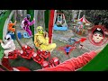 8 Spider Man Bros Meet SERBIAN SECURITY Dancing In Abandoned Amusement Park Naughty POV