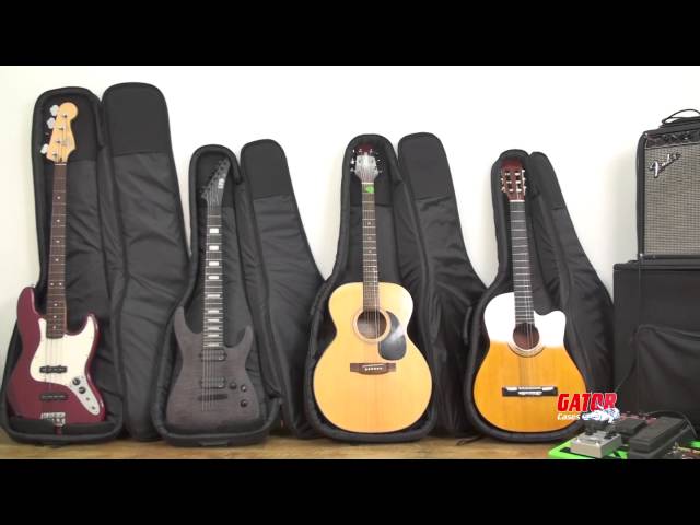 Vídeo relacionado con Gator Cases 4G Series Gig Bag Para Dos Guitarras Eléctricas Con Correas Ajustables De Mochila; Se Adapta A Dos Guitarras Eléctricas Estilo Stratocaster y Telecaster (GB-4G-ELEC 2X)