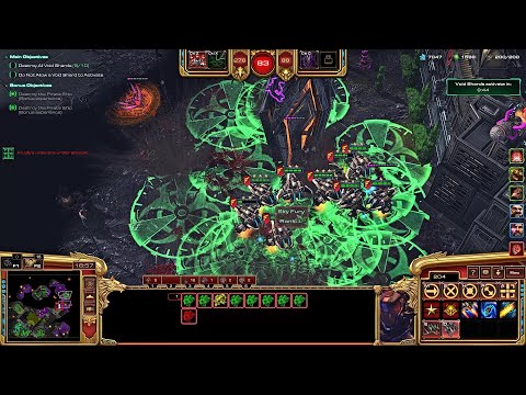 SC2 Co-Op Rifts to Korhal ▏ "Hostile Takeover" Arcturus Mengsk Play [Prestige : Toxic Tyrant]