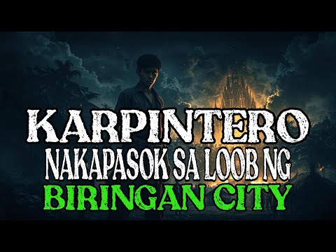 KARPINTERO NA NAKAPASOK SA BIRINGAN CITY (TRUE STORY)