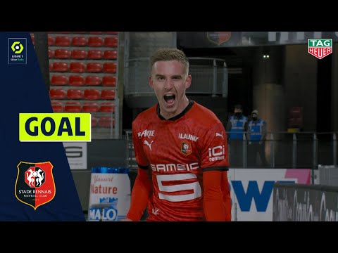 Goal Benjamin BOURIGEAUD (55' - STADE RENNAIS FC) STADE RENNAIS FC - OLYMPIQUE LYONNAIS (2-2) 20/21
