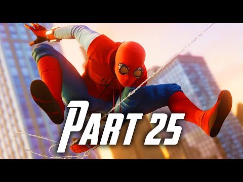 Spider-Man PS4 Gameplay Walkthrough Part 25 - HOMEMADE SUIT & SIDE MISSIONS (Full Game)