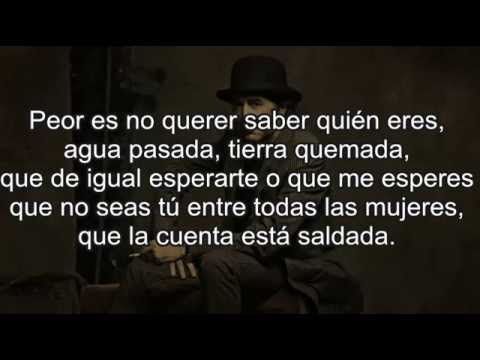 Agua Pasada - Joaquín Sabina