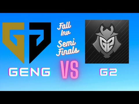 G2 vs  GenG l NA Fall Invitational l Semifinals