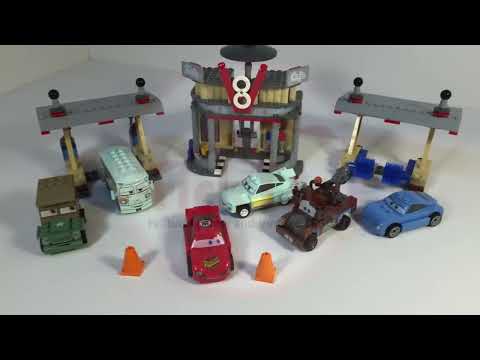 LEGO DISNEY PIXAR CARS 2 set 8487 FLO'S V8 CAFE from 2011