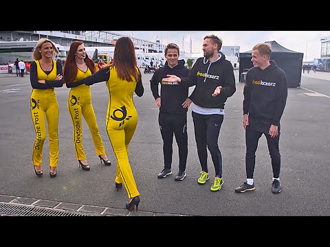DIZZY DTM x FOOTBALL CHALLENGES (feat. GRID GIRLS)