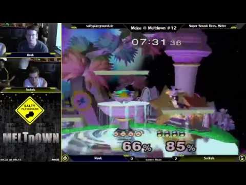 M@M#12 - Rook (Shiek) vs Sodrek (C.Falcon) - SSBM Losers Final