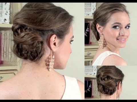 Classic Side Updo - What I Wore to the Indashio Show