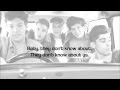 One Direction - They don't know about us ...