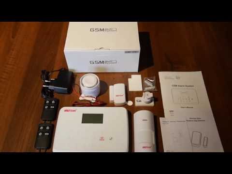 Wolf Guard YL-007MT1 Sistem de alarma wireless GSM cu ecran LCD si tastatura tactila - www.1cctv.ro