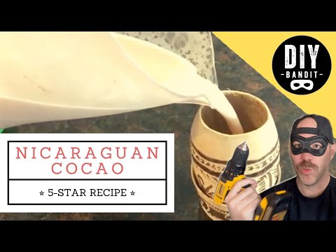 ⭐ How to Make a *DELICIOUS* Tropical Nicaraguan Cacao Drink➔ 5-Star Recipe / Step-by-Step Tutorial ⭐
