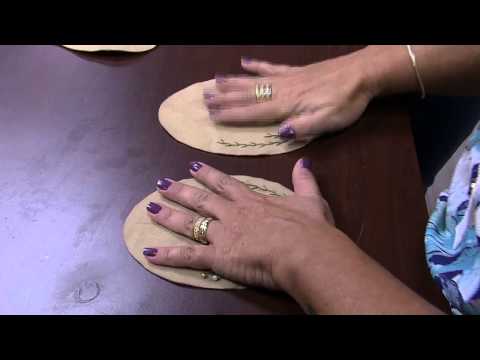 Mulher.com 23/03/2015 Escapulario de porta por Lia Thomaz Parte 1