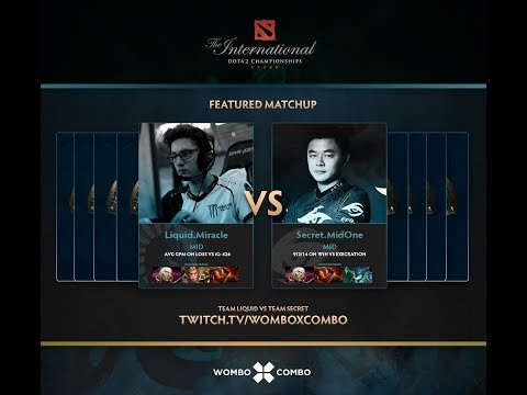 Team Secret vs Team Liquid The International 7 Lower Bracket Game 1 (BO3)