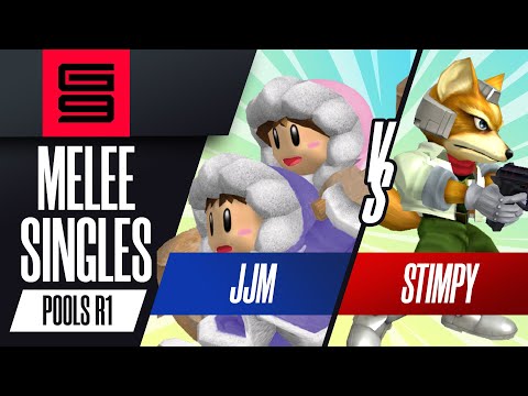 JJM (Ice Climbers) vs Stimpy (Fox) - Melee Singles Pools Winners Round 2  - Genesis 9