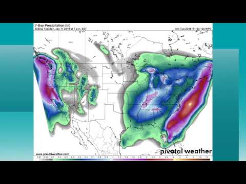 January 2, 2018 Weather Xtreme Video - Morning Edition