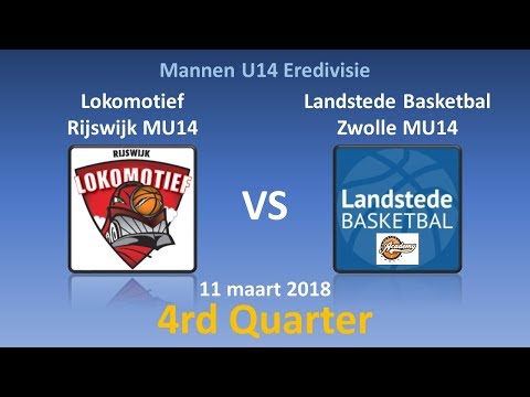 Lokomotief MU14 - Landstede Basketbal MU14, 11-03-2018, 4e kwart