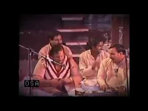 Ustad Nusrat Fateh Ali Khan Qawwal - Mere Mann Ki Lagan ALI MOLA A.S. - Birmingham 1983