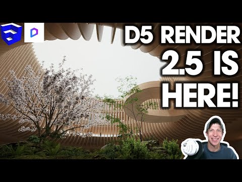 D5 Render Version 2.5 IS HERE! (What's New?)