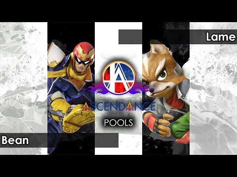 Smash 4: Bean (Captain Falcon) V Lame (Fox) - Ascendance 58 Tournament SSB4