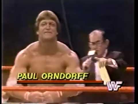 Paul Orndorff vs. Jose Luis Rivera - 4/17/1984 - WWF