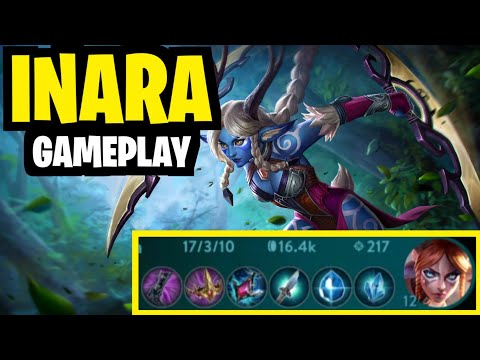 INARA CP JUNGLE - SOLO Q MATCH PART 17 | VAINGLORY 5V5 |