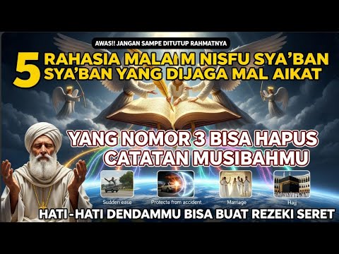 Rezekimu Ditentukan Malam Jum'at Ini! Pesan Malaikat di Malam  Nisfu Sya’ban (Jejak Hijrah ep.2) 