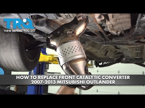 How to Replace Front Catalytic Converter 2007-2013 Mitsubishi Outlander
