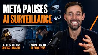 Meta Pauses AI Surveillance, Losing Access to Fable 5 Triggers Lawsuit, & Engineers Hit AI Paralysis