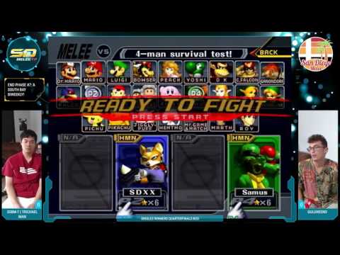 End Phase #7 - SSBM-T | Trichael Man vs. Guluheend - Singles WQF - Melee