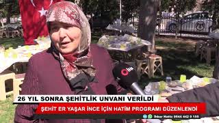 Oğulları için verdikleri “şehitlik“ mücadelesini 26 yıl sonra kazandılar