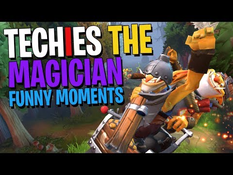 The Magical Techies - DotA 2 Funny Moments