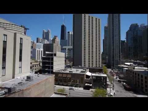 A River North terrace suitable for cross-country skiing?