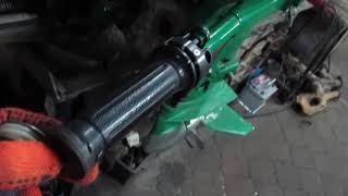 Ручка газа на ветерок 8