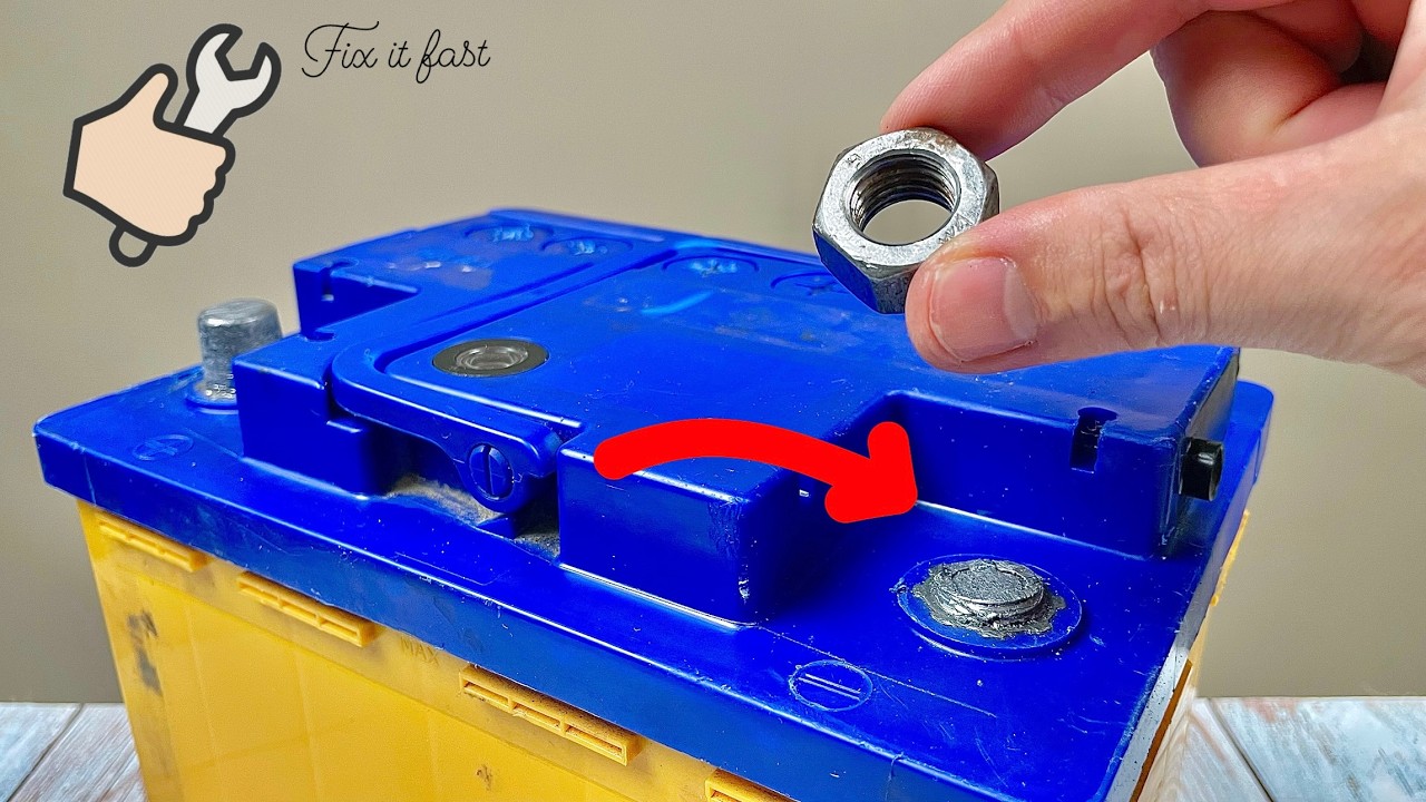 🔧 How to Bring an Old Battery Back to Life with 1 Bolt? A Complete Guide!