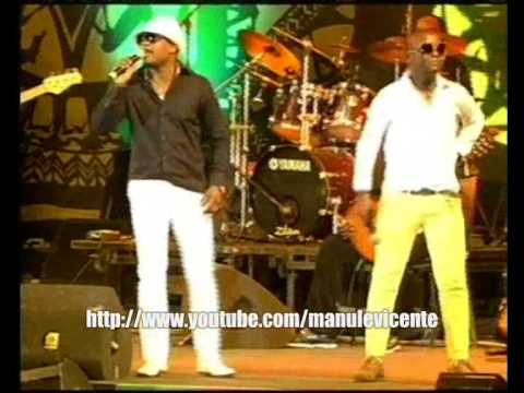 Nacobeta no show de amizade Angola-Brazil.