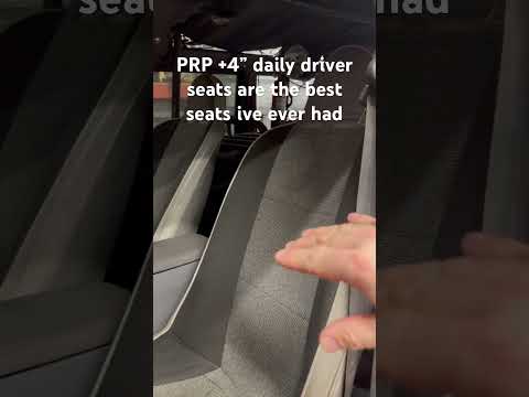 Favorite jeep seats PRP+4″ daily driver #shorts #cherokeexj #xj crawler