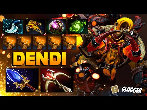 Enemy Ember Spirit Was No Match To Dendi's Earthshaker Mid | Absolute Top Tier - Dota 2 Gameplay