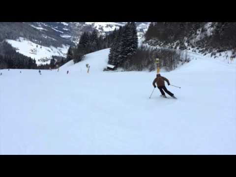 Carven große Radien (mit Stockeinsatz)