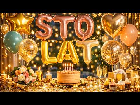 STO LAT! Piosenka urodzinowa 🎂🥳 | Piosenki na urodziny 2026 / Gwiazdka Pomyślności, STO LAT STO LAT