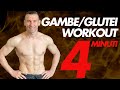 Gambe E Glutei Workout In Casa 4 Minuti