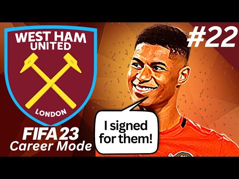 WE SIGNED MARCUS RASHFORD! SEASON 3 BEGINS! FIFA 23 West Ham Career Mode | Ep 22
