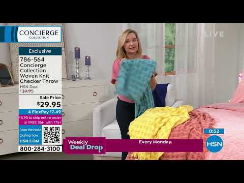 HSN | Concierge Collection Bedding 02.27.2023 - 12 PM