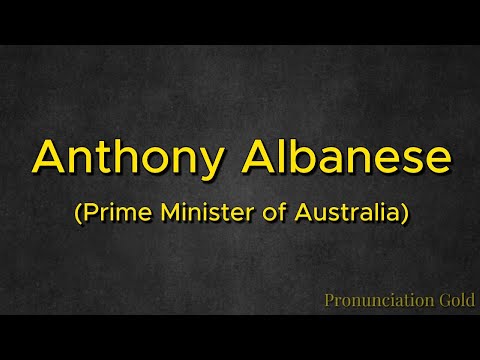 How to Pronounce Anthony Albanese - Say it Correctly Every Time!